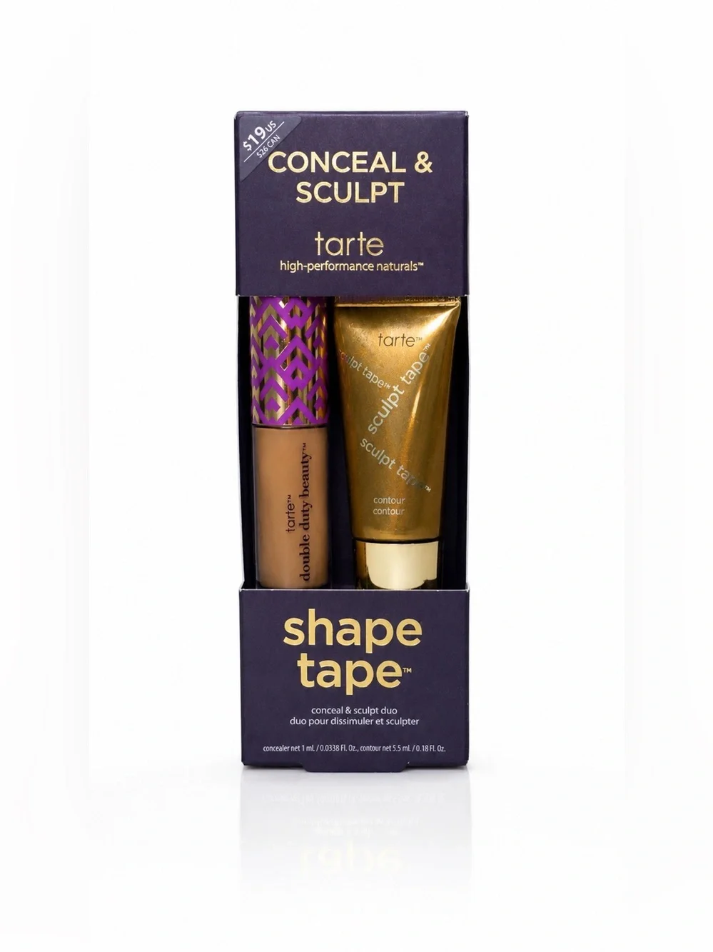 TARTE CONCEAL & SCULPT | 53N deep & deep bronze